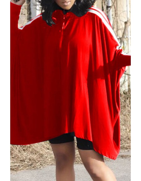 V Neck Frill Hem Bell Sleeve Top