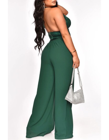 One Shoulder Cutout Allover Sequin Party Dress