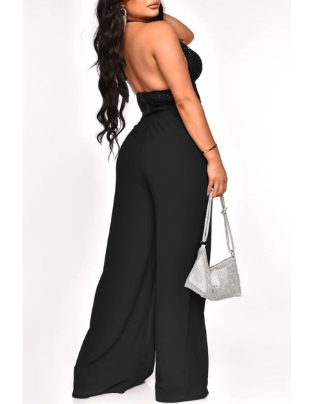 One Shoulder Cutout Allover Sequin Party Dress